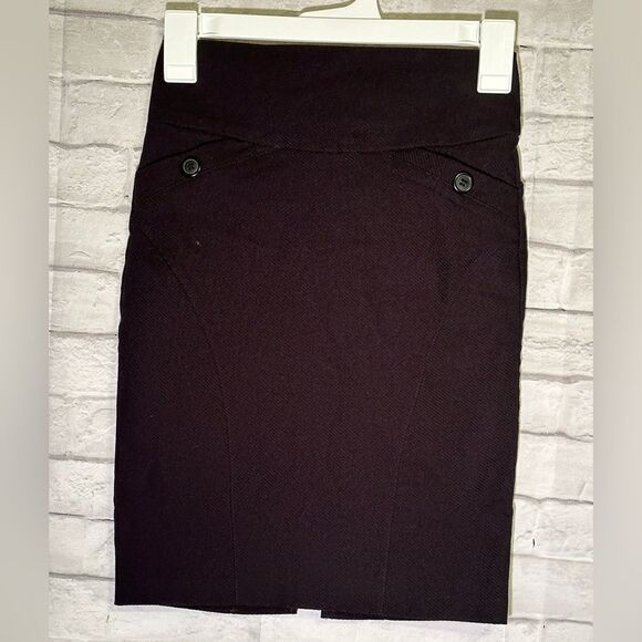 Black skinny Pencil Skirt - Picture 1 of 3